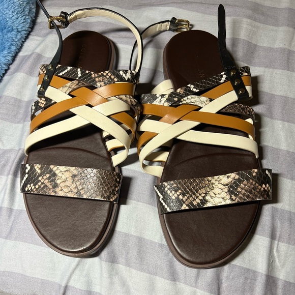 COLE HAAN leather sandal for women size 6.5 like new I accept offers - Picture 1 of 5